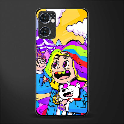 tekashi 6ix9ine glass case for oppo reno7 5g image