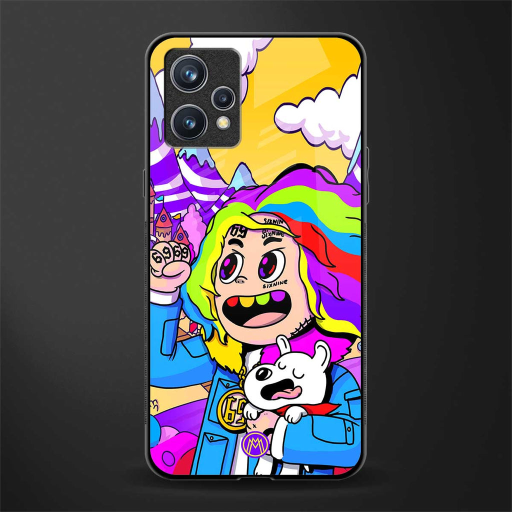 tekashi 6ix9ine glass case for realme 9 4g image