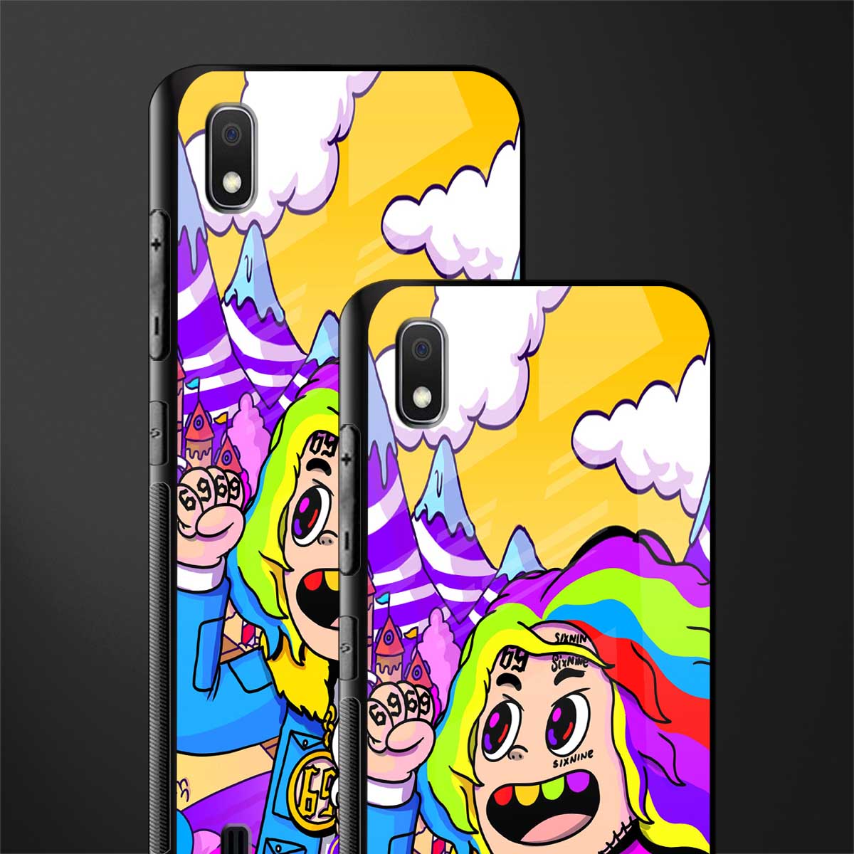 tekashi 6ix9ine glass case for samsung galaxy a10 image-2