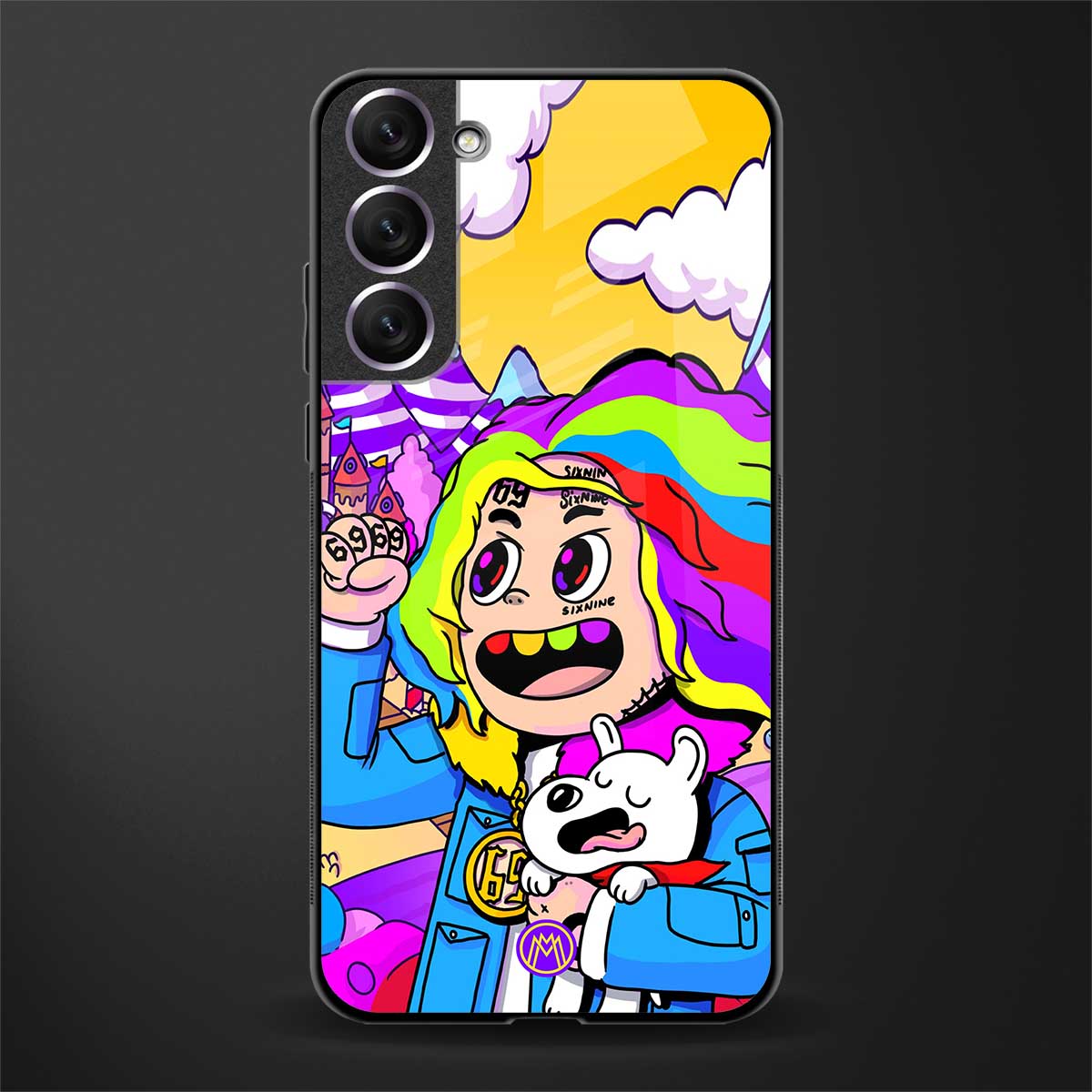 tekashi 6ix9ine glass case for samsung galaxy s21 image