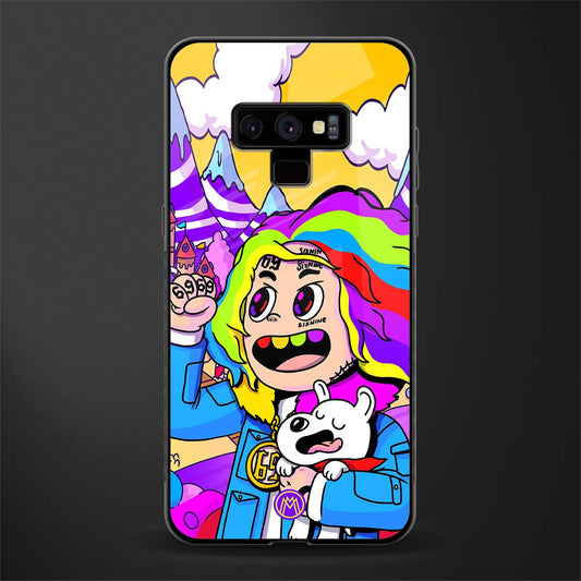 tekashi 6ix9ine glass case for samsung galaxy note 9 image