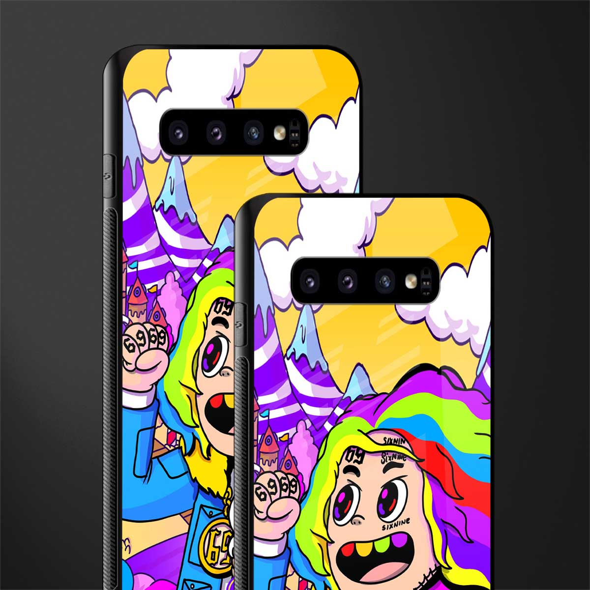 tekashi 6ix9ine glass case for samsung galaxy s10 image-2