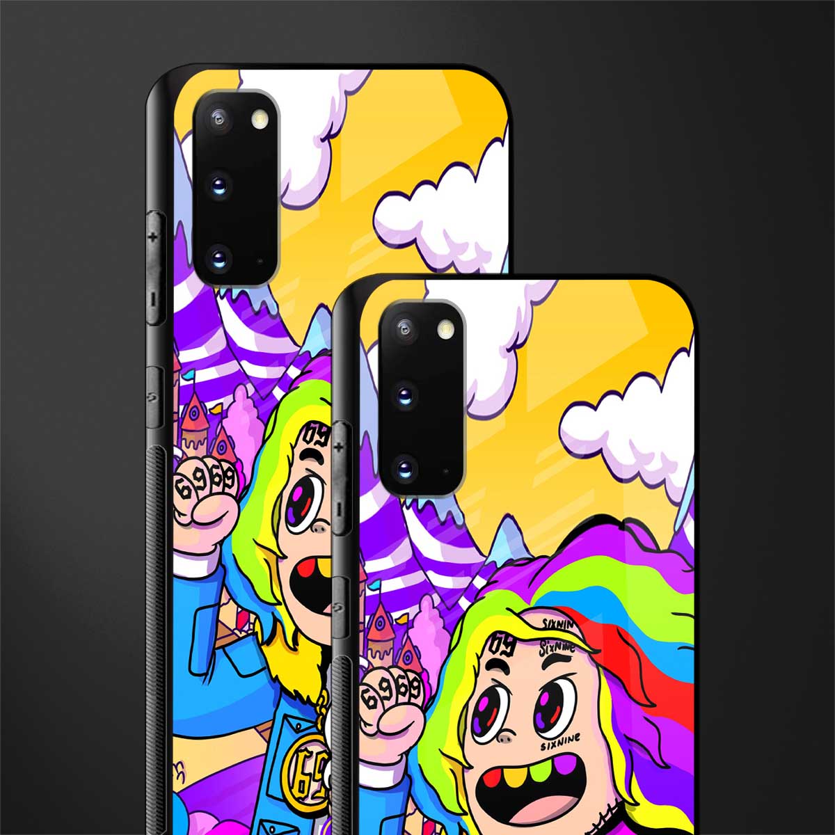 tekashi 6ix9ine glass case for samsung galaxy s20 image-2