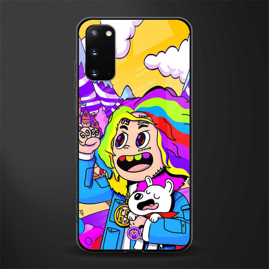 tekashi 6ix9ine glass case for samsung galaxy s20 image