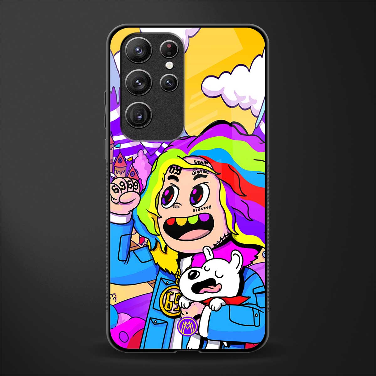 tekashi 6ix9ine glass case for samsung galaxy s21 ultra image