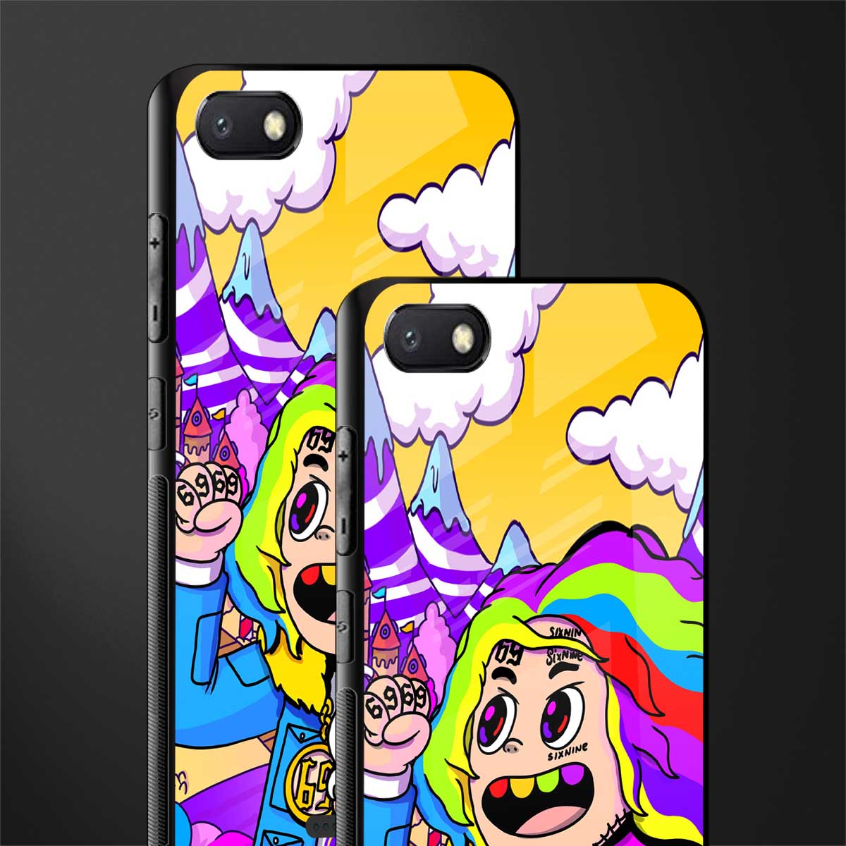 tekashi 6ix9ine glass case for redmi 6a image-2