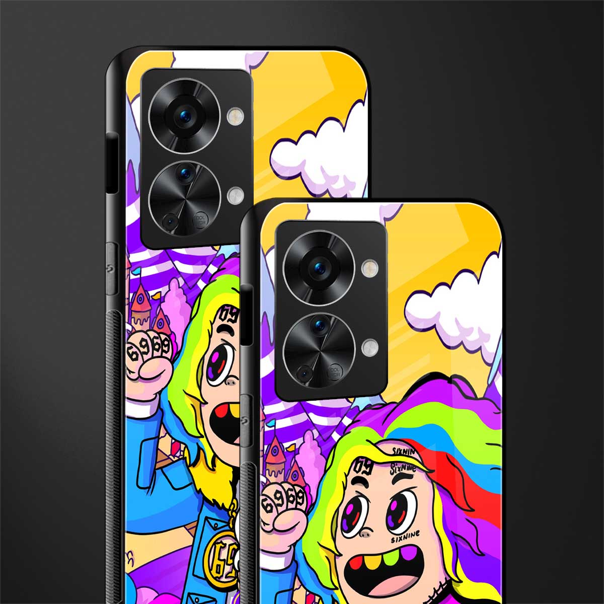 tekashi 6ix9ine glass case for phone case | glass case for oneplus nord 2t 5g