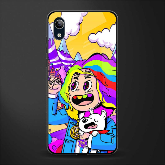 tekashi 6ix9ine glass case for vivo y90 image