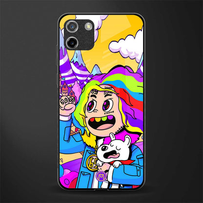 tekashi 6ix9ine glass case for realme c11 image