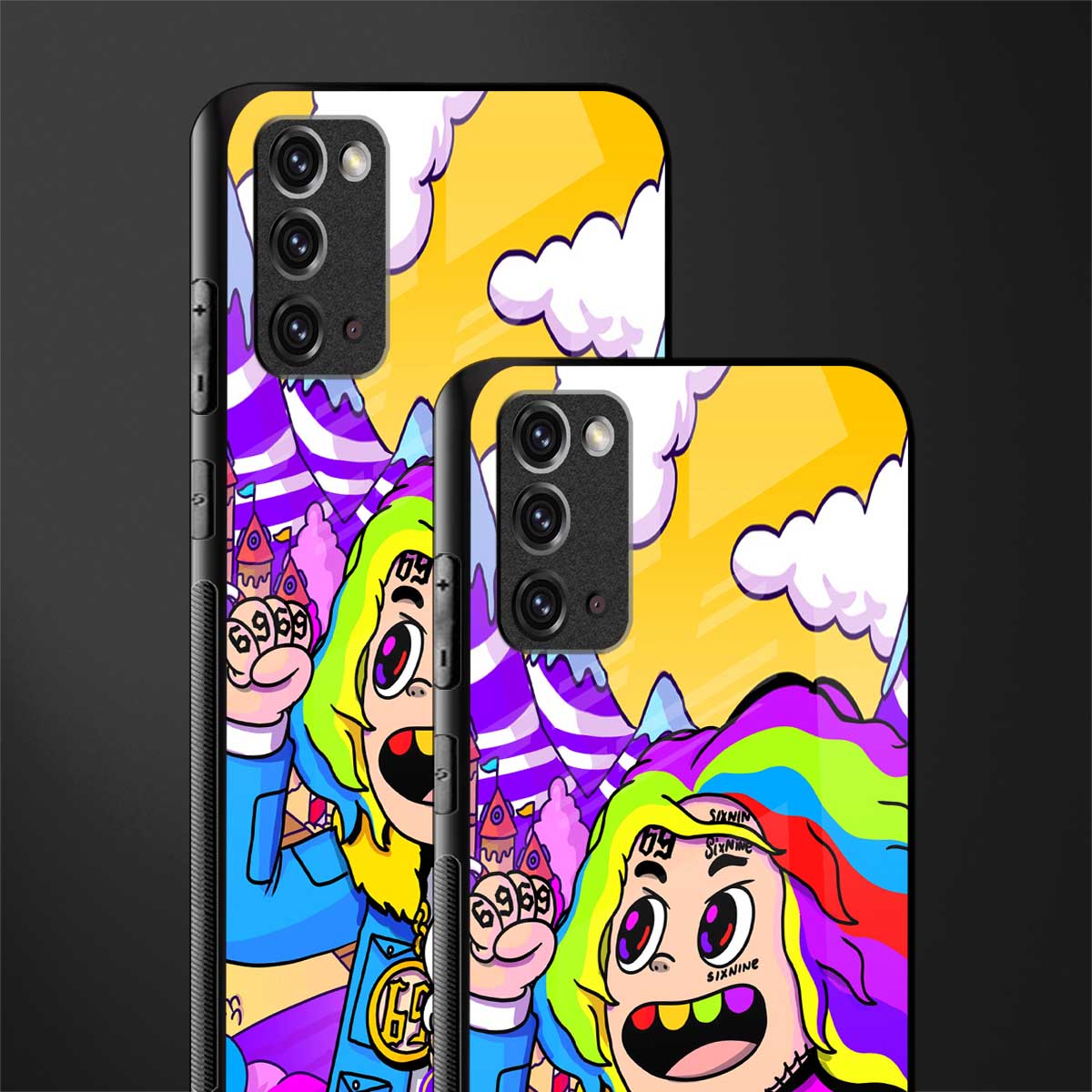 tekashi 6ix9ine glass case for samsung galaxy note 20 image-2
