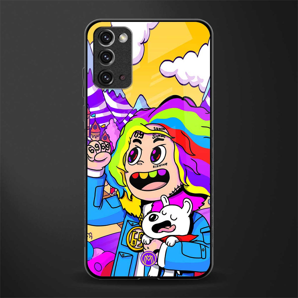 tekashi 6ix9ine glass case for samsung galaxy note 20 image