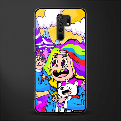 tekashi 6ix9ine glass case for redmi 9 prime image