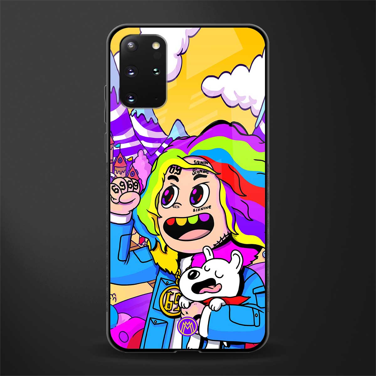 tekashi 6ix9ine glass case for samsung galaxy s20 plus image