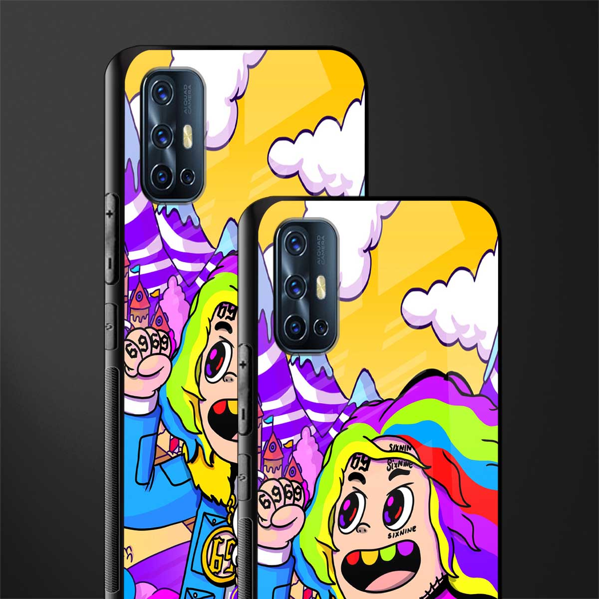 tekashi 6ix9ine glass case for vivo v17 image-2