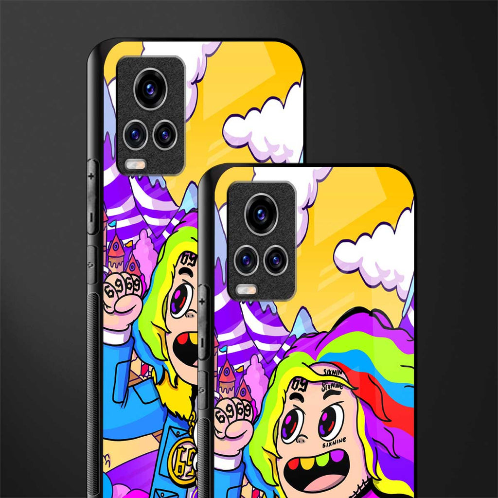 tekashi 6ix9ine glass case for vivo v20 pro image-2