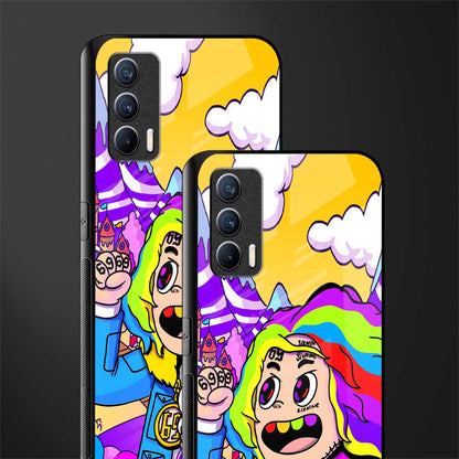 tekashi 6ix9ine glass case for realme x7 image-2