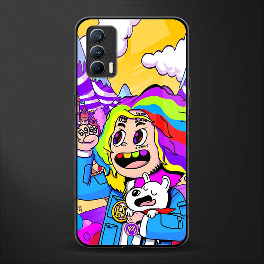 tekashi 6ix9ine glass case for realme x7 image