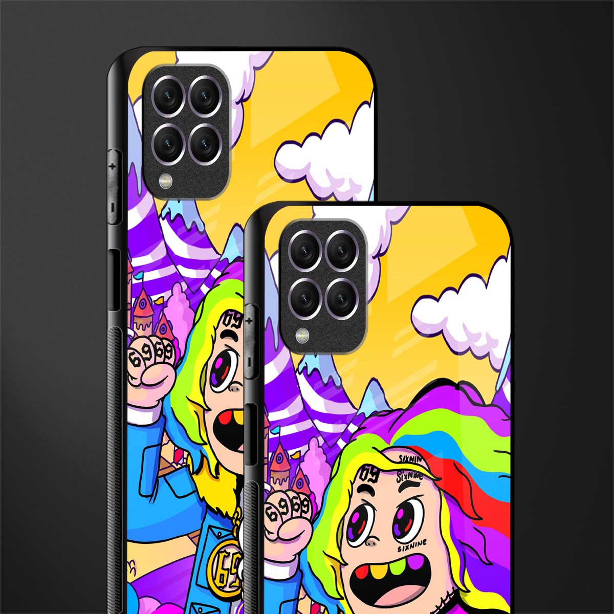 tekashi 6ix9ine glass case for samsung galaxy f62 image-2