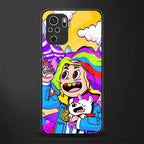tekashi 6ix9ine glass case for redmi note 10s image