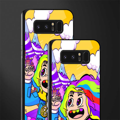 tekashi 6ix9ine glass case for samsung galaxy note 8 image-2