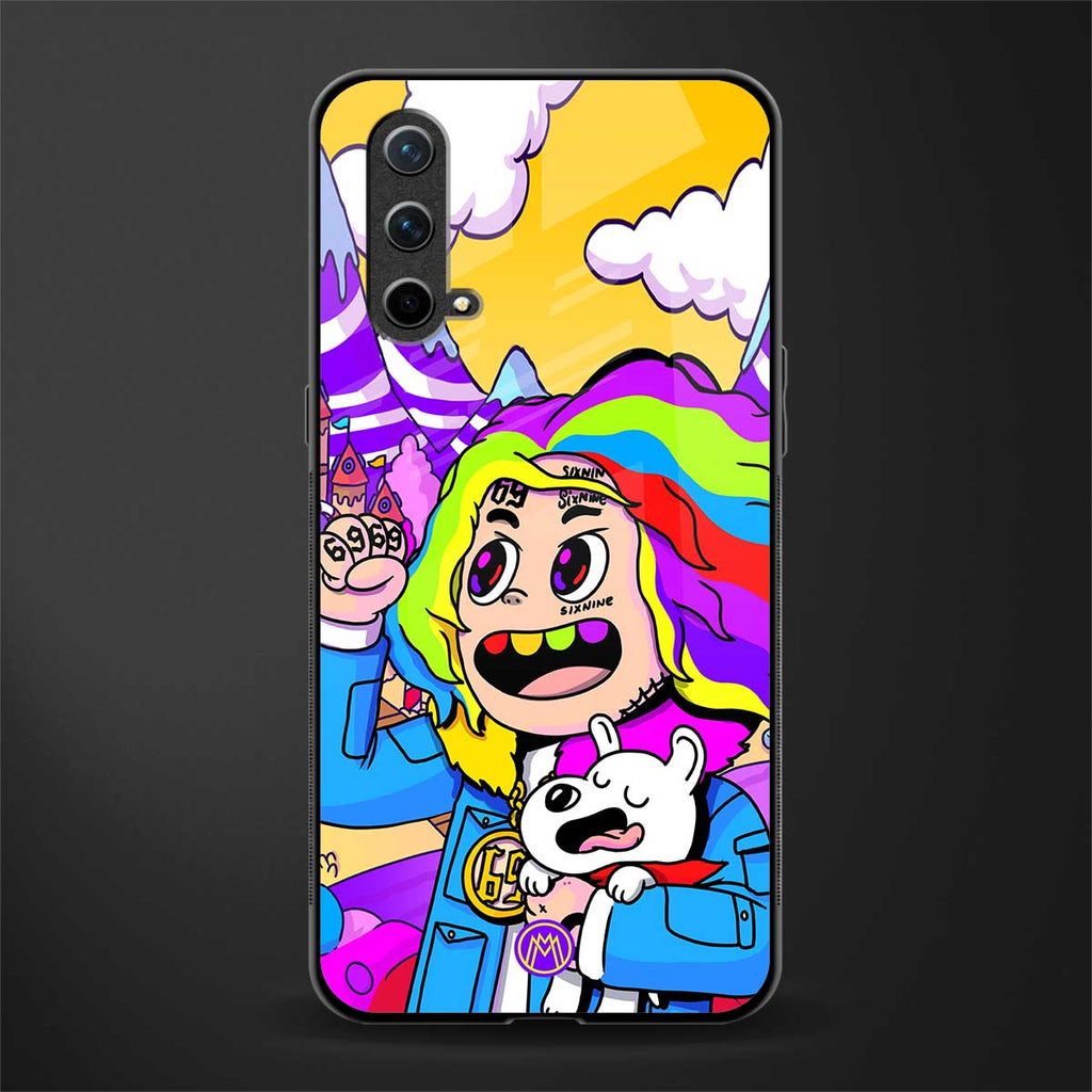 tekashi 6ix9ine glass case for oneplus nord ce 5g image