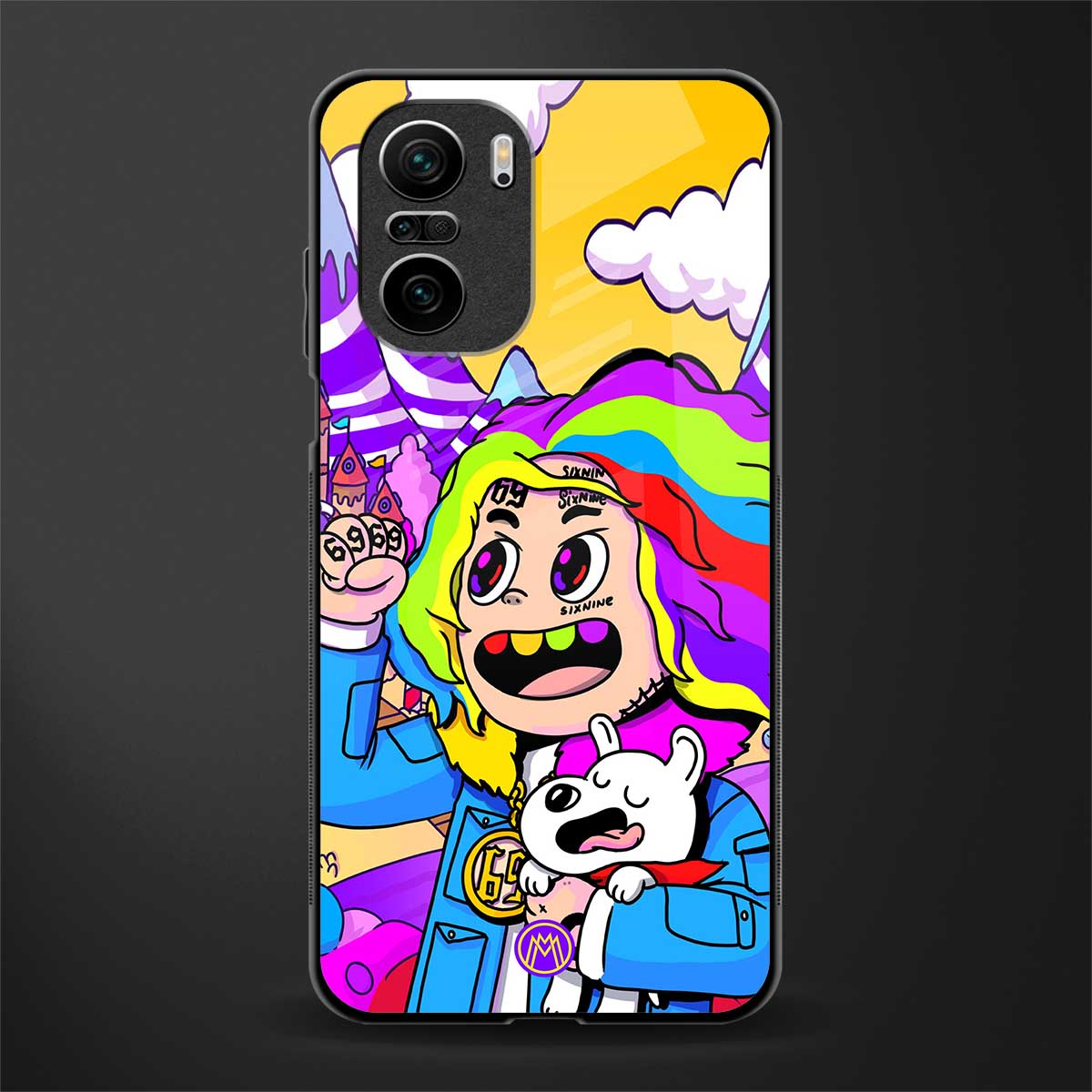 tekashi 6ix9ine glass case for mi 11x 5g image