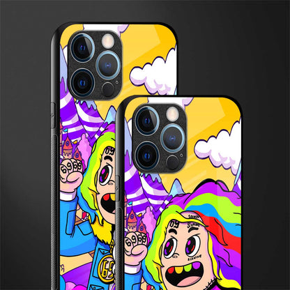 tekashi 6ix9ine glass case for iphone 12 pro image-2