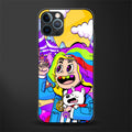 tekashi 6ix9ine glass case for iphone 12 pro max image