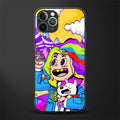 tekashi 6ix9ine glass case for iphone 11 pro max image