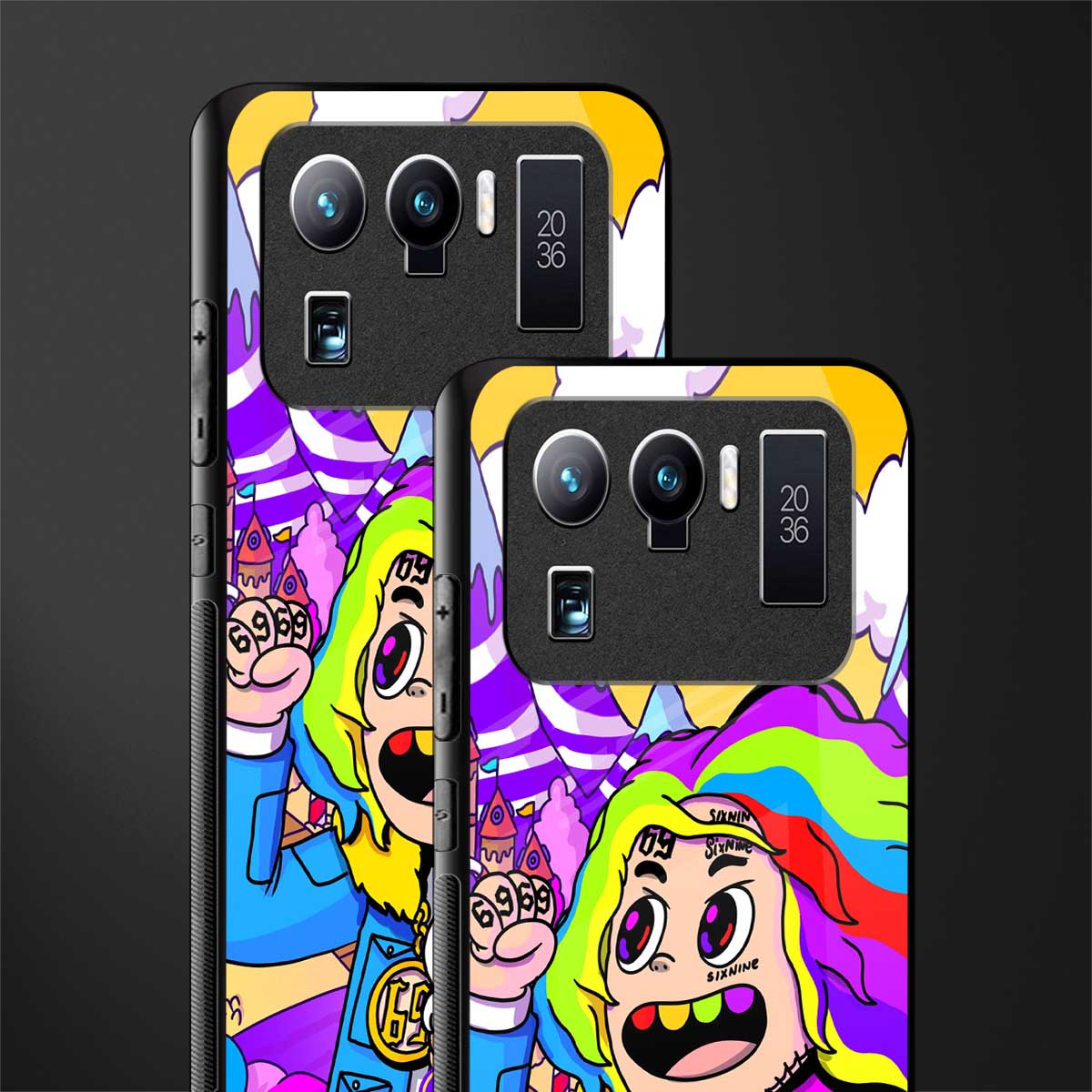 tekashi 6ix9ine glass case for mi 11 ultra 5g image-2