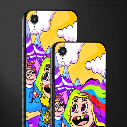 tekashi 6ix9ine glass case for iphone xr image-2