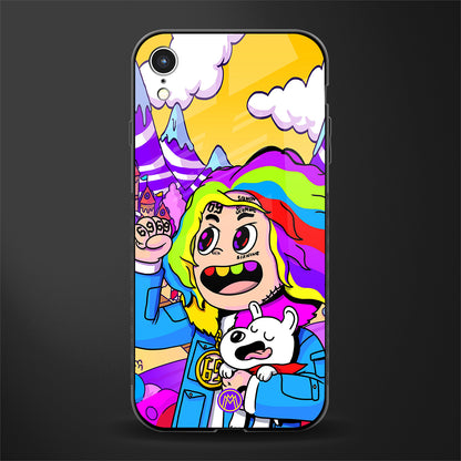 tekashi 6ix9ine glass case for iphone xr image