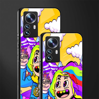 tekashi 6ix9ine back phone cover | glass case for xiaomi 12 pro