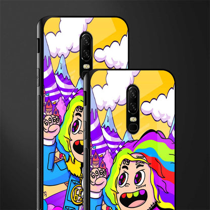 tekashi 6ix9ine glass case for oneplus 6 image-2