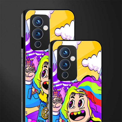 tekashi 6ix9ine back phone cover | glass case for oneplus 9