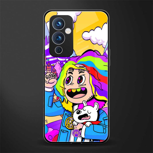 tekashi 6ix9ine back phone cover | glass case for oneplus 9