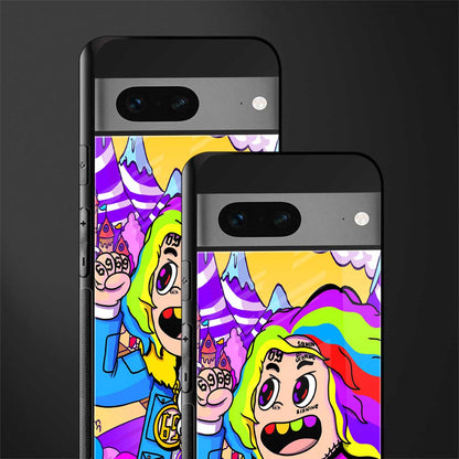 tekashi 6ix9ine back phone cover | glass case for google pixel 7