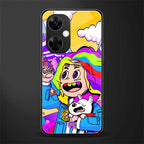 tekashi 6ix9ine back phone cover | glass case for oneplus nord ce 3 lite