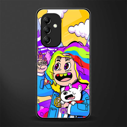 tekashi 6ix9ine back phone cover | glass case for samsung galaxy a14 5g