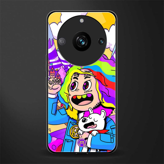 tekashi 6ix9ine back phone cover | glass case for realme 11 pro 5g