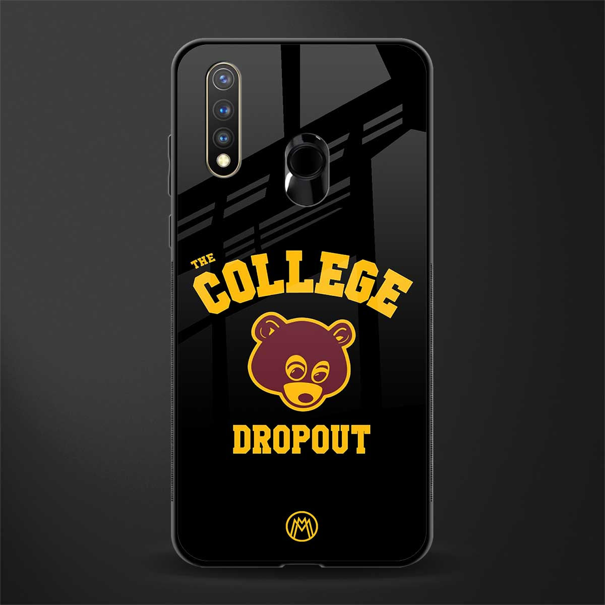 the college dropout glass case for vivo u20 image