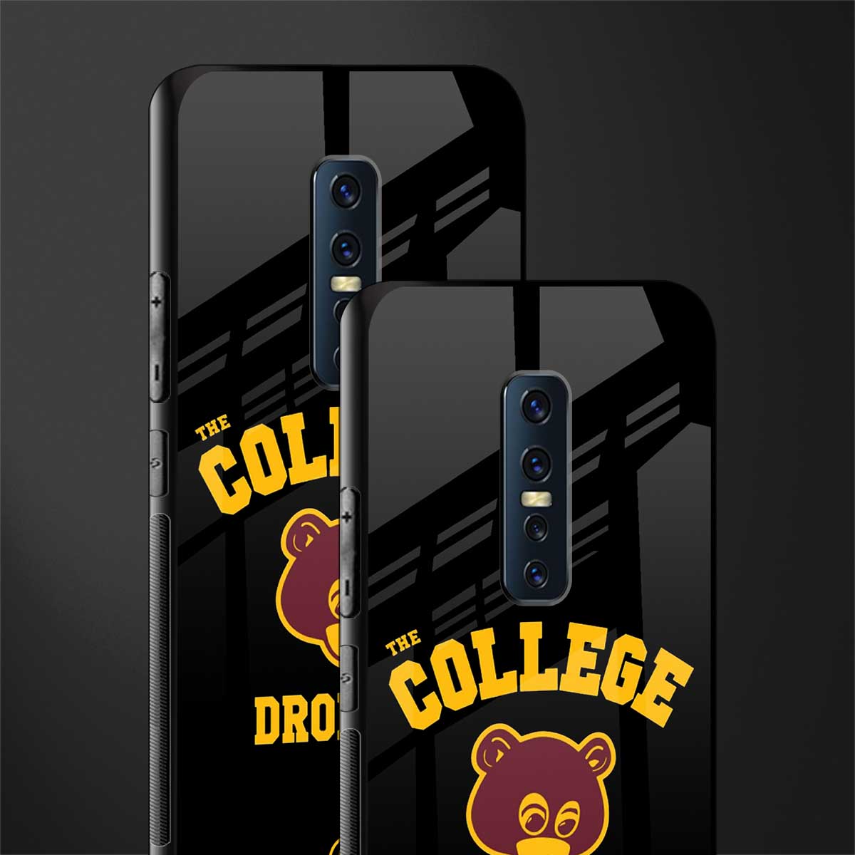 the college dropout glass case for vivo v17 pro image-2