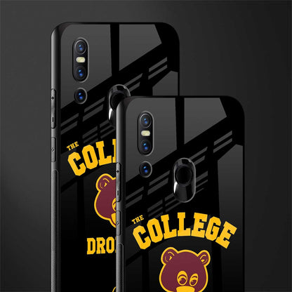 the college dropout glass case for vivo v15 image-2