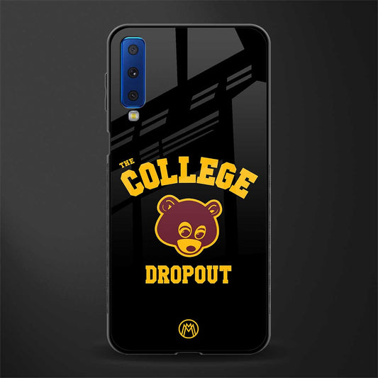 the college dropout glass case for samsung galaxy a7 2018 image