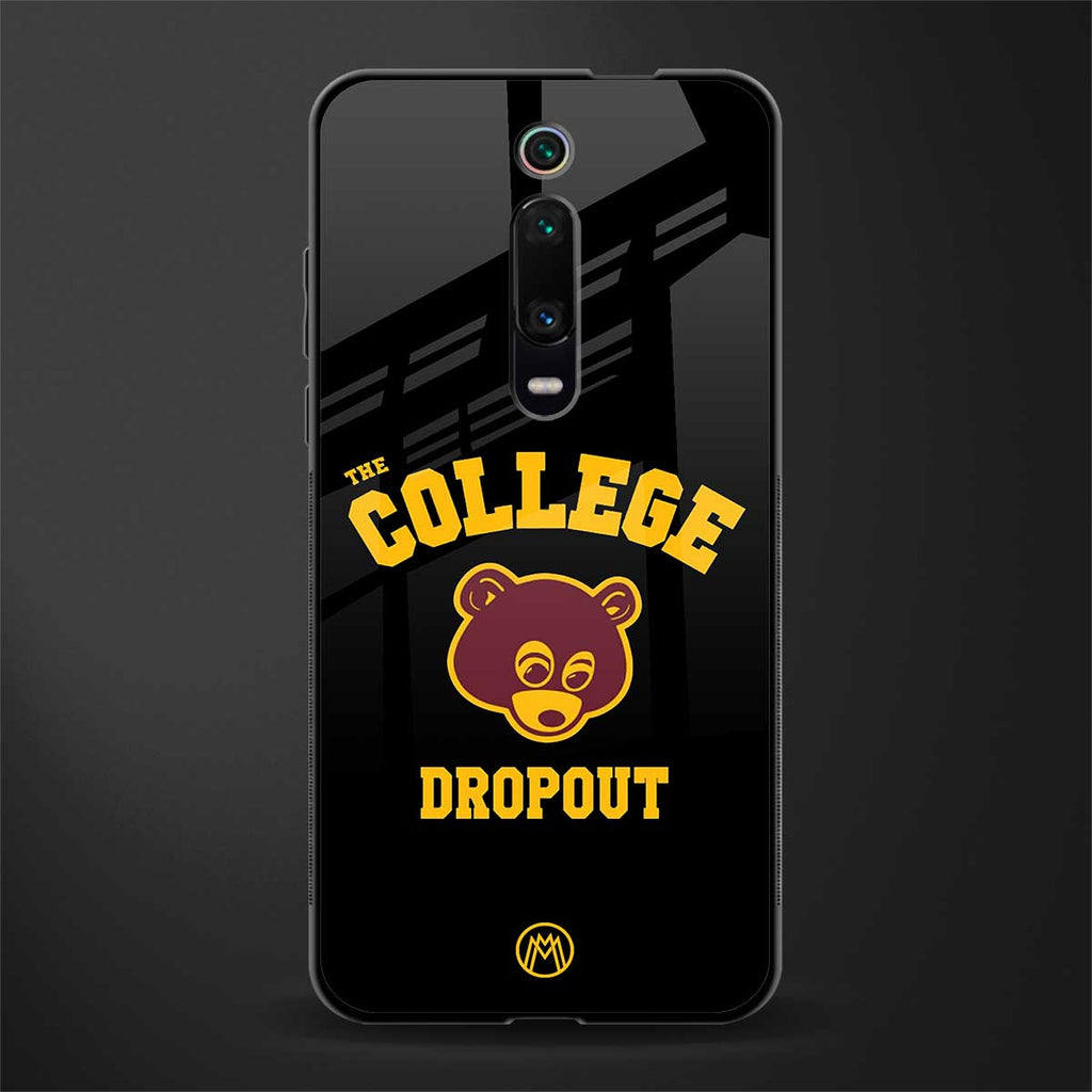 the college dropout glass case for redmi k20 image
