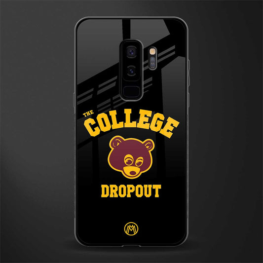 the college dropout glass case for samsung galaxy s9 plus image