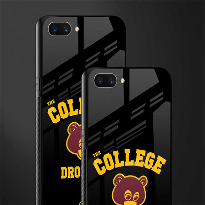 the college dropout glass case for realme c1 image-2
