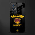 the college dropout glass case for vivo x70 pro plus image