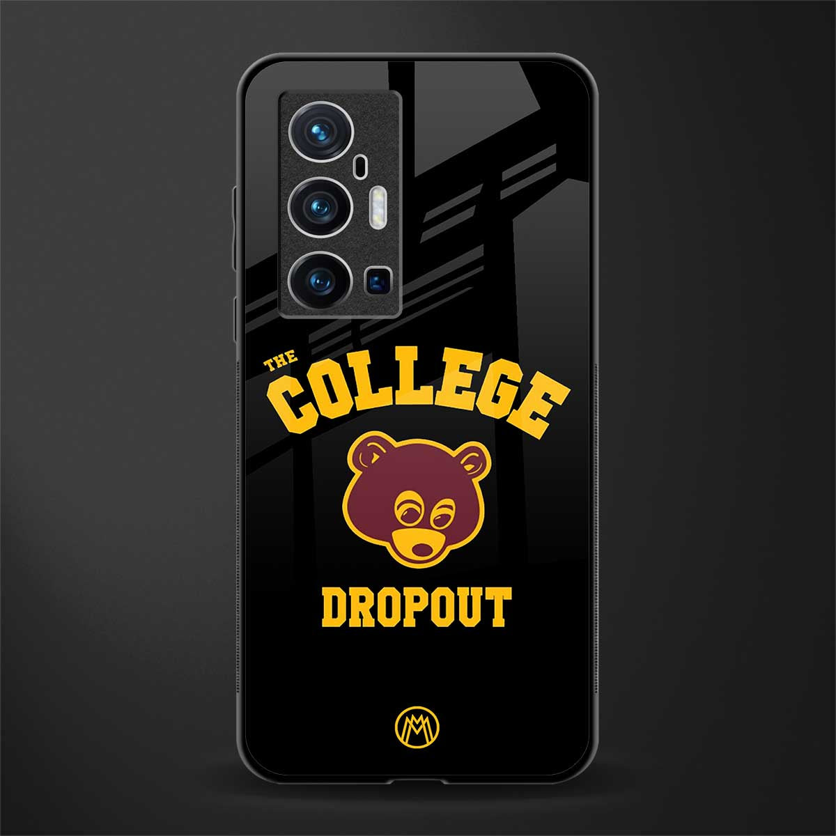 the college dropout glass case for vivo x70 pro plus image