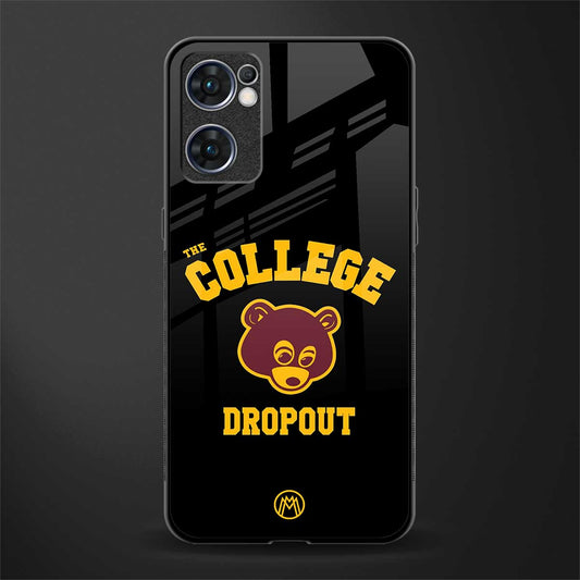 the college dropout glass case for oppo reno7 5g image